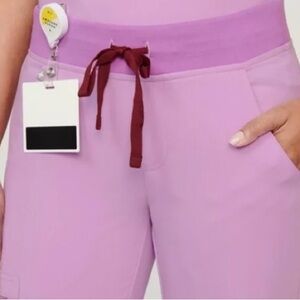 Figs Livingston Scrub Pants in Dusk (Sold out color!) in Medium Tall Size EUC!